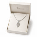 Whisper Leaf Pendant Necklace