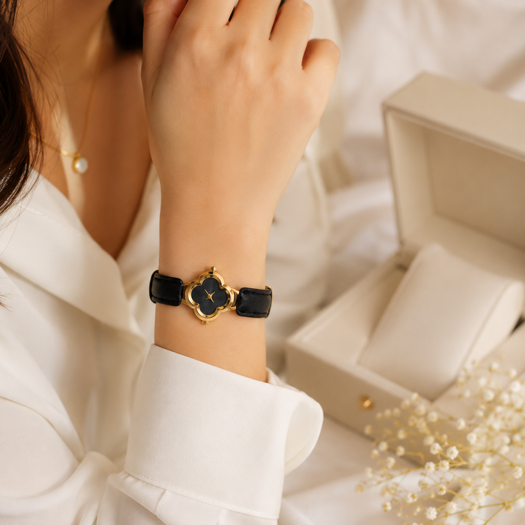 Luxury Clover Bracelet Watch