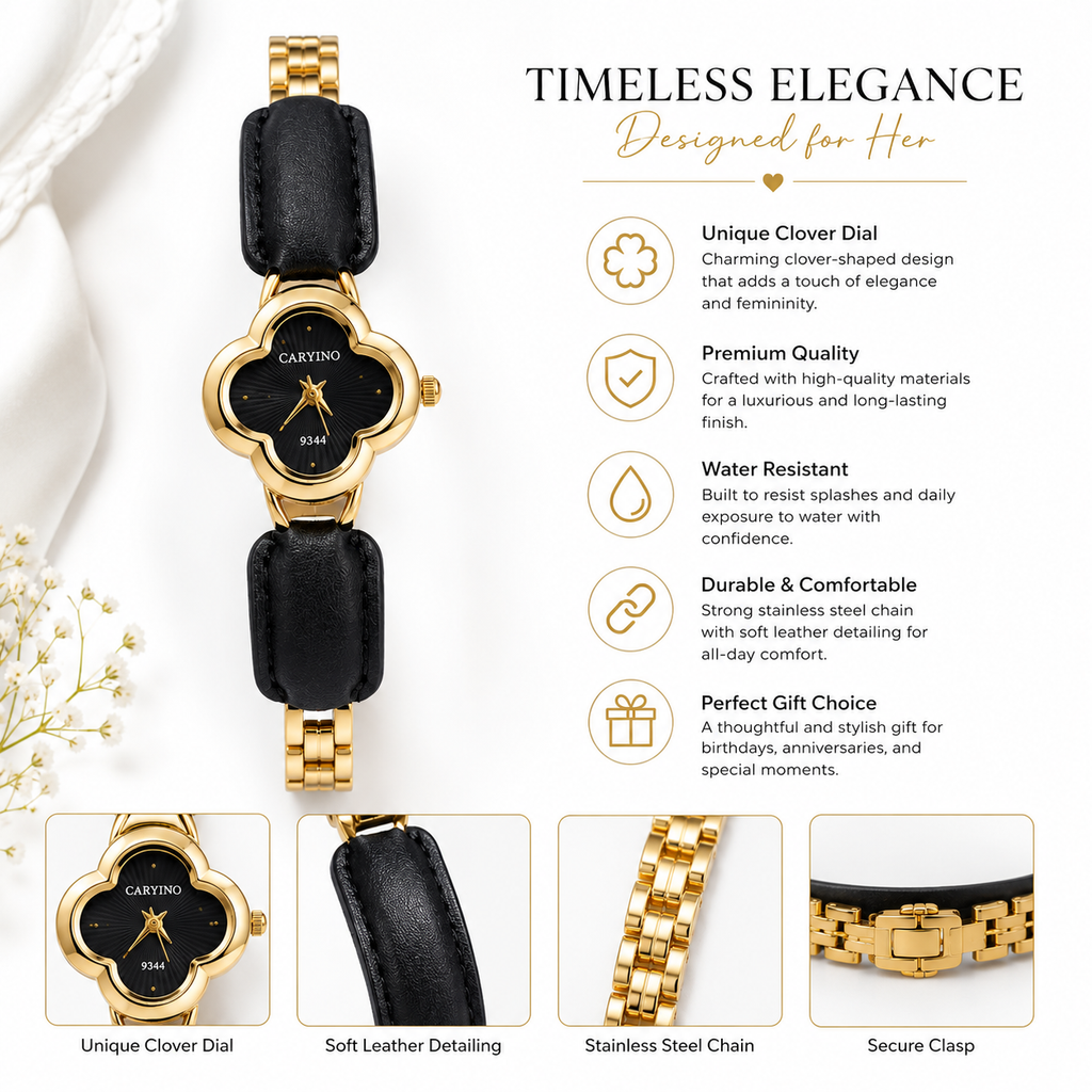 Luxury Clover Bracelet Watch