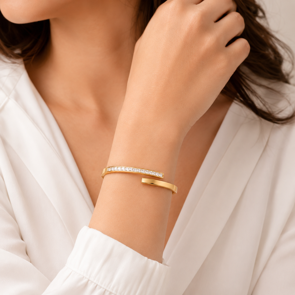 Crystal Line Luxe Bracelet