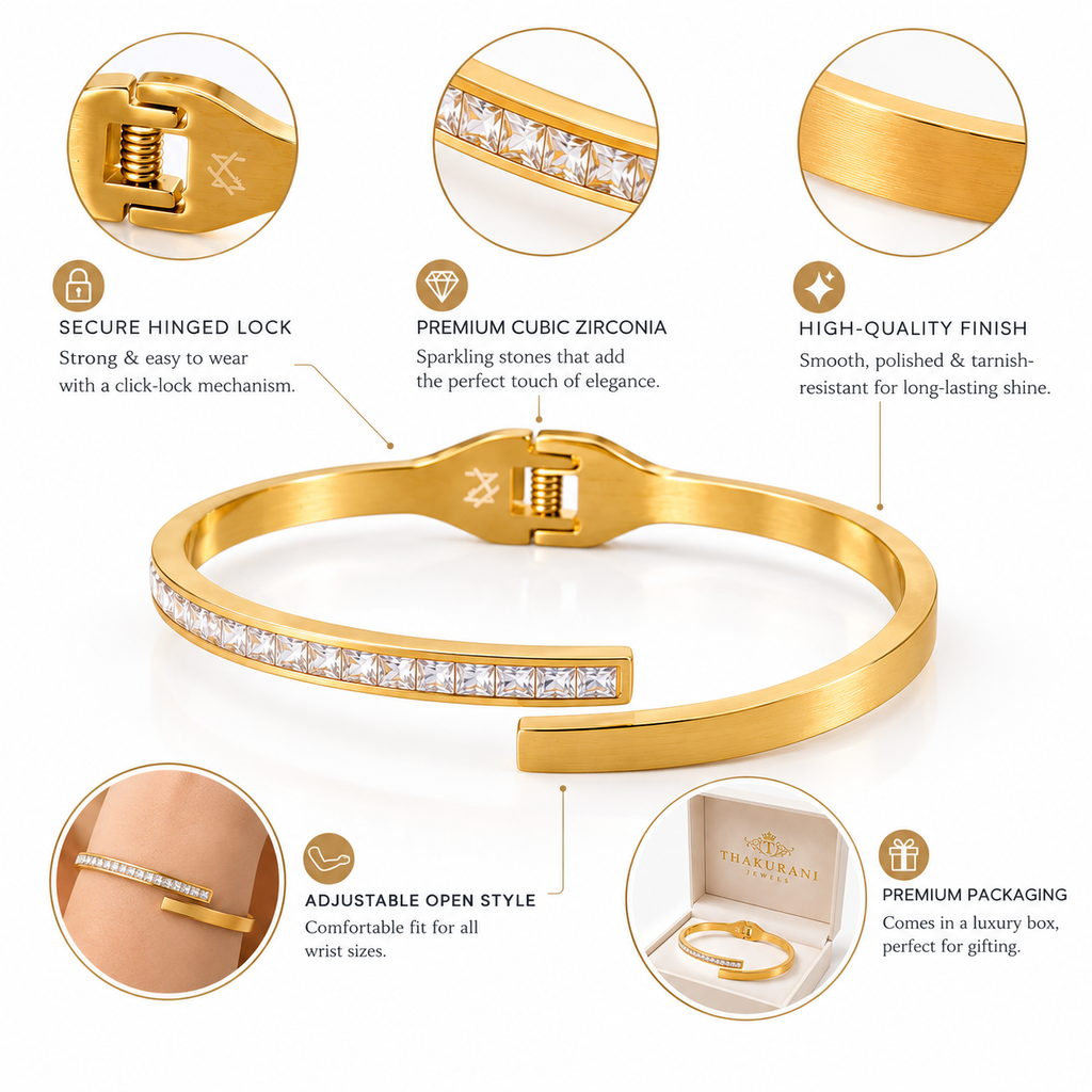 Crystal Line Luxe Bracelet