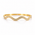 Wavy Crystal Luxe Bracelet