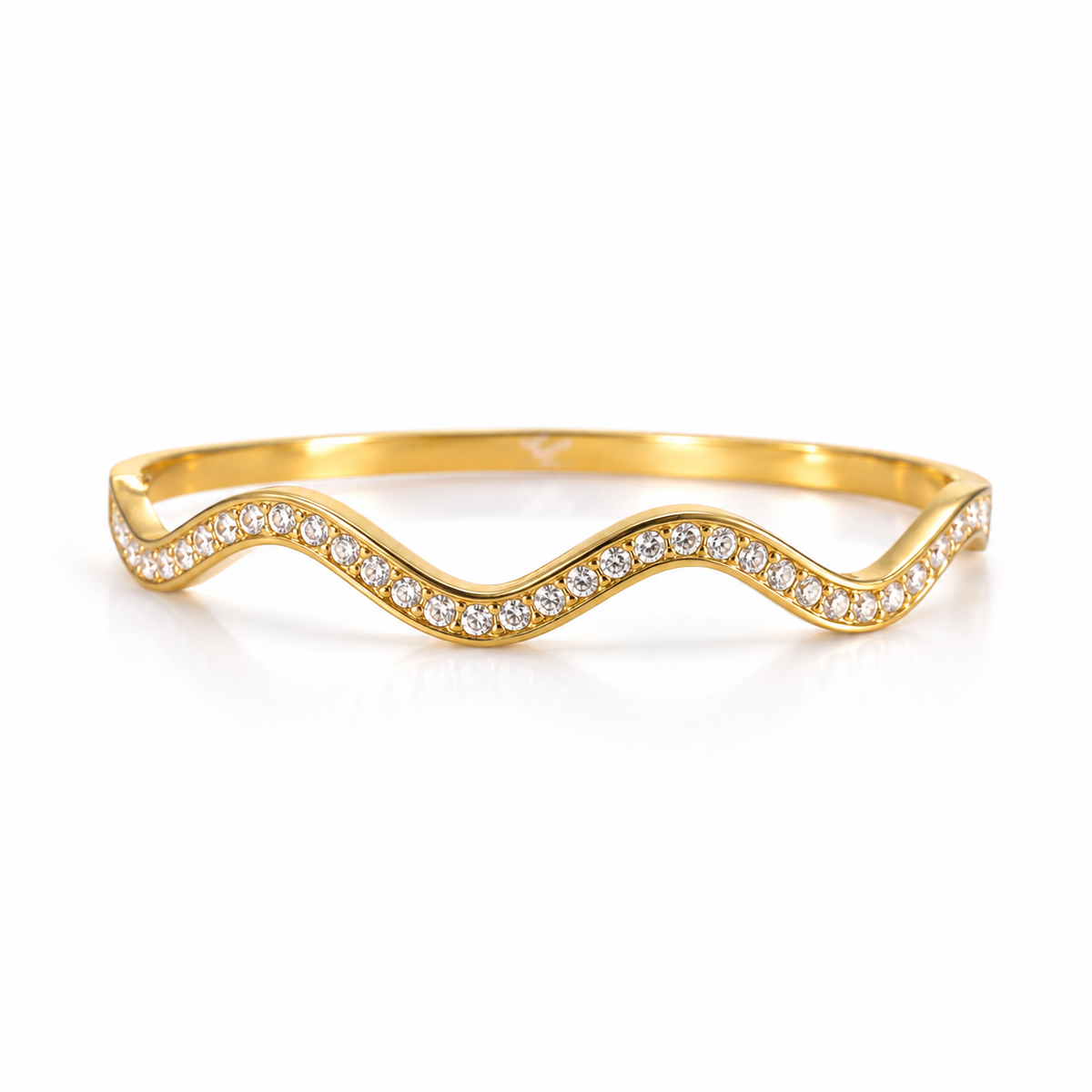 Wavy Crystal Luxe Bracelet