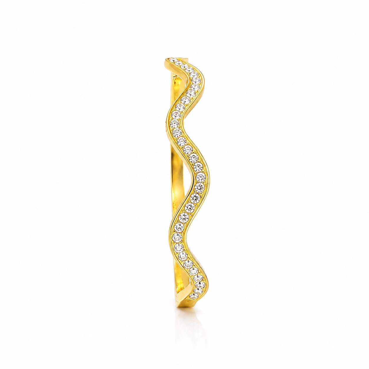 Wavy Crystal Luxe Bracelet