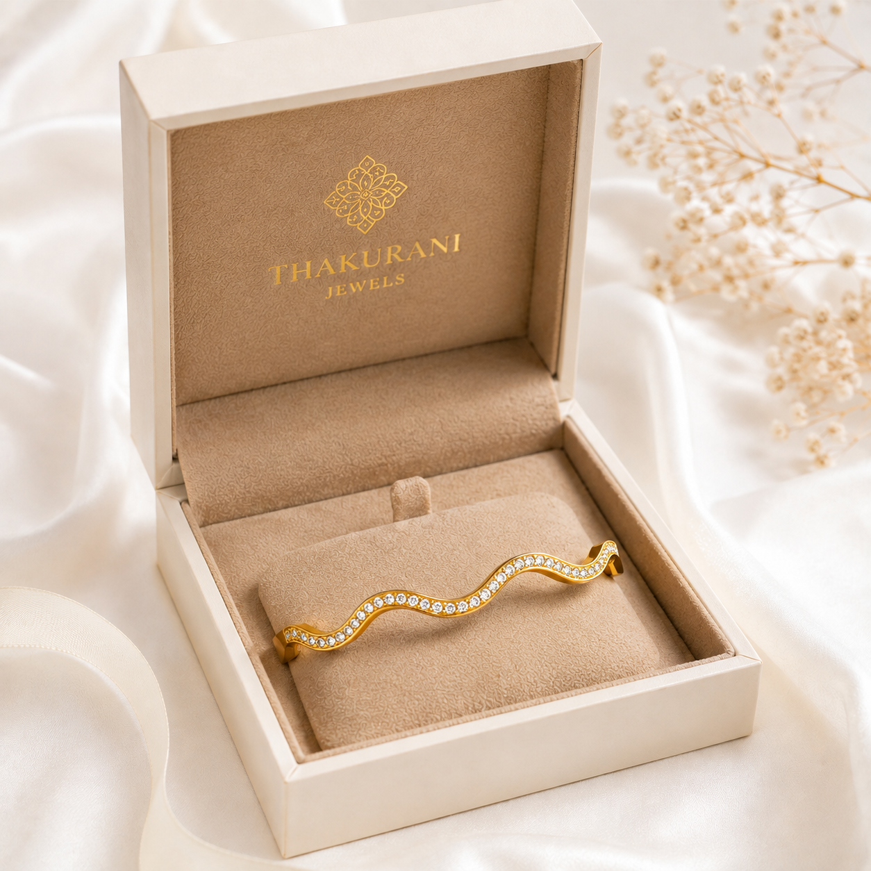 Wavy Crystal Luxe Bracelet