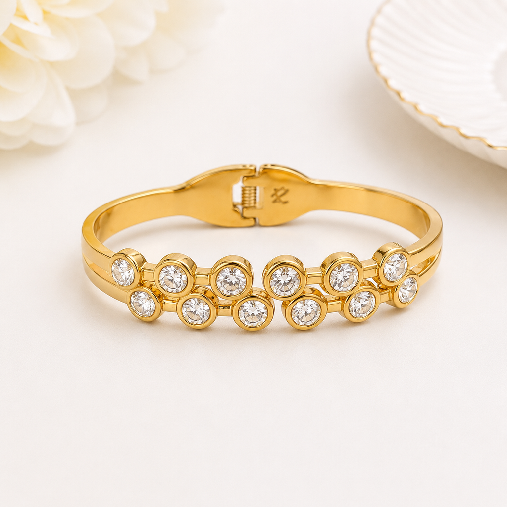 Crystal Cluster Luxe Bracelet