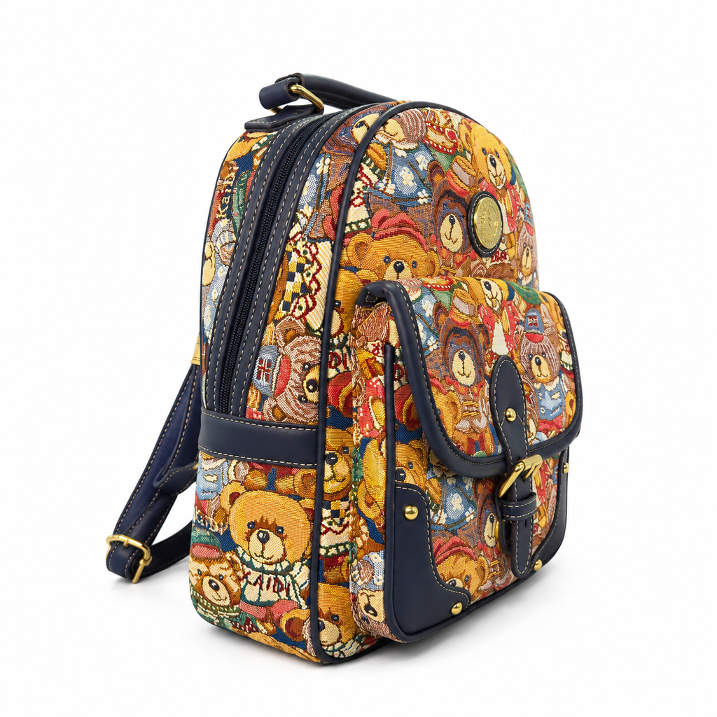 Premium Teddy Bear Backpack for Women & Girls | Stylish Travel Bag