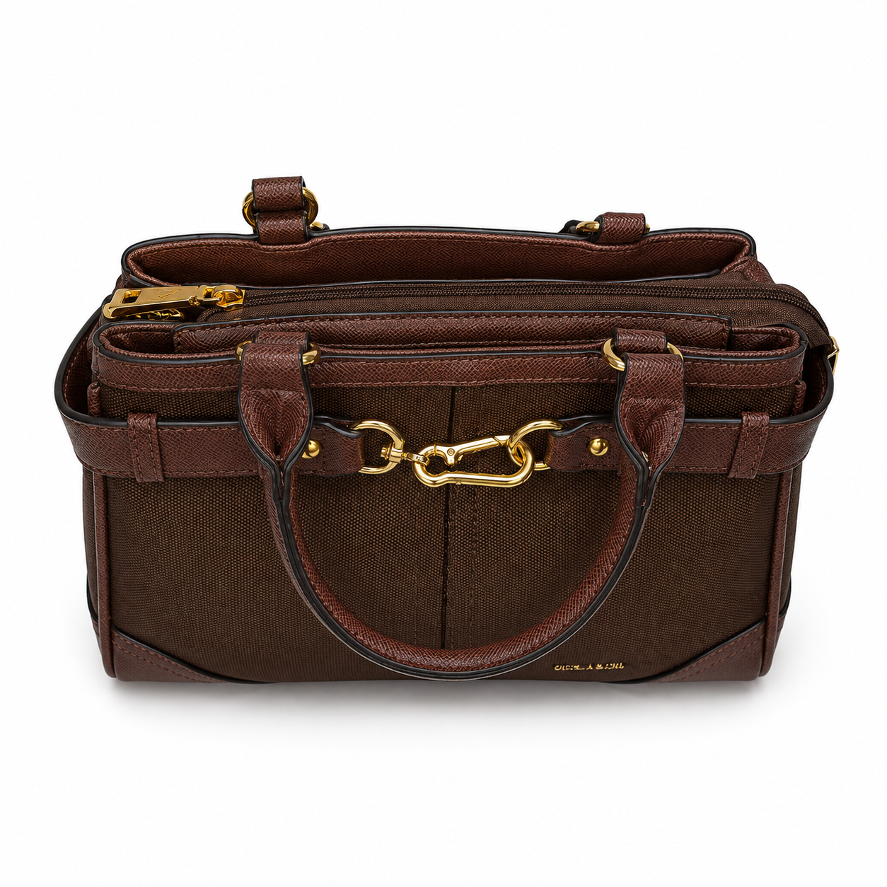 Luxury Brown Top Handle Handbag for Women | Premium Designer Tote Bag