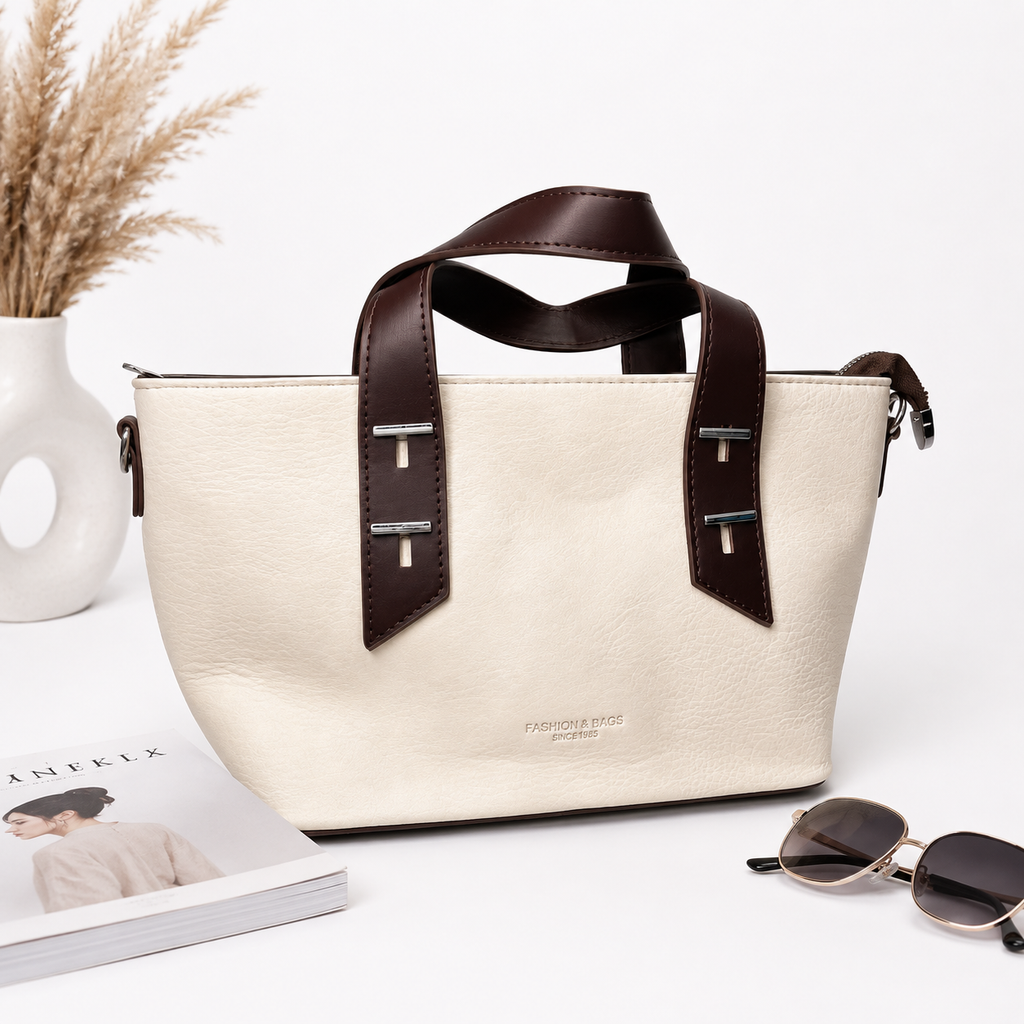 Premium Leather Tote Bag for Women | Elegant Shoulder & Crossbody Handbag