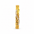 18K Gold Plated Infinity Crystal Bangle | Premium Anti-Tarnish Bracelet for Women
