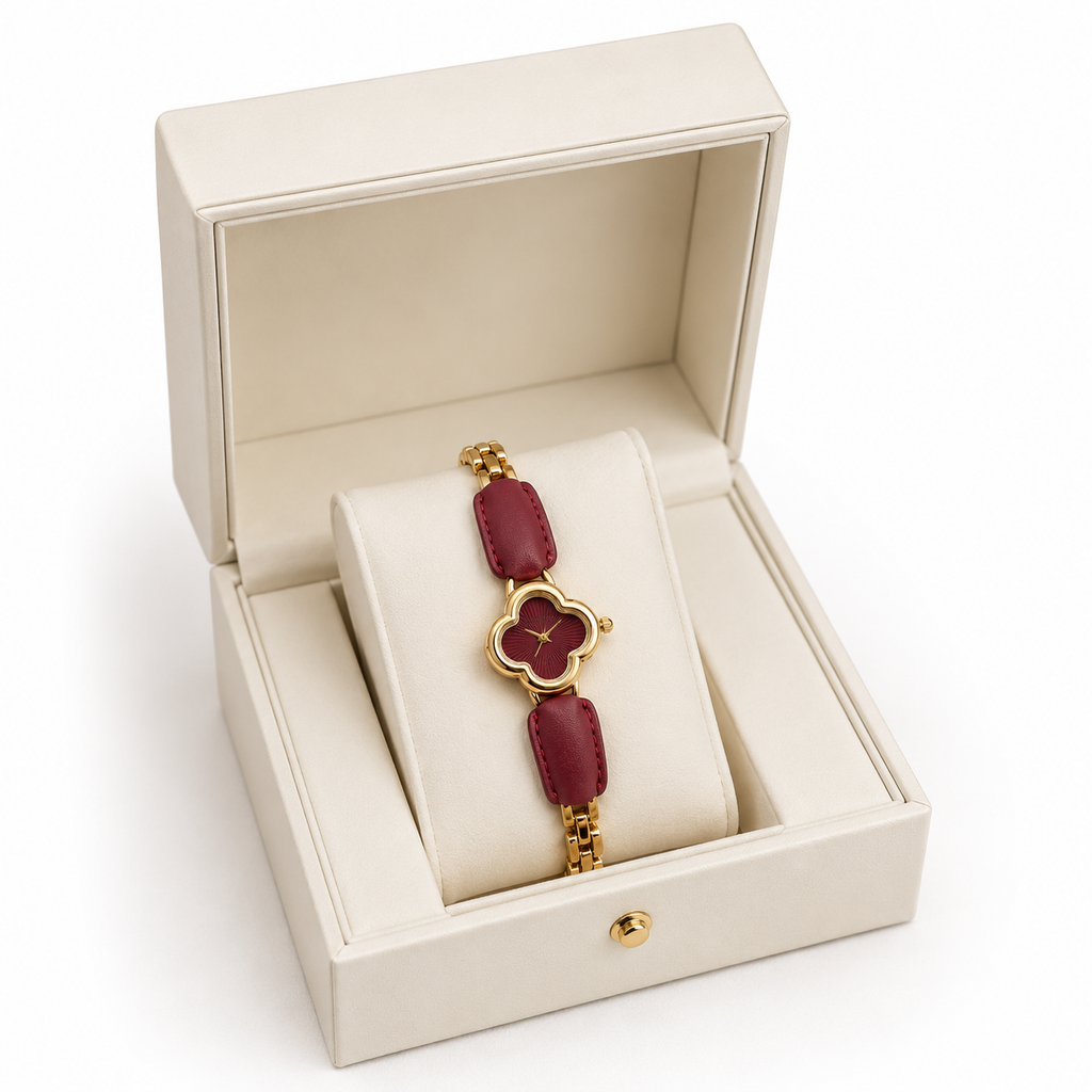 Luxury Clover Bracelet Watch for Women