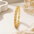 Floral Daisy Gold Bracelet for Women | Anti Tarnish & Waterproof