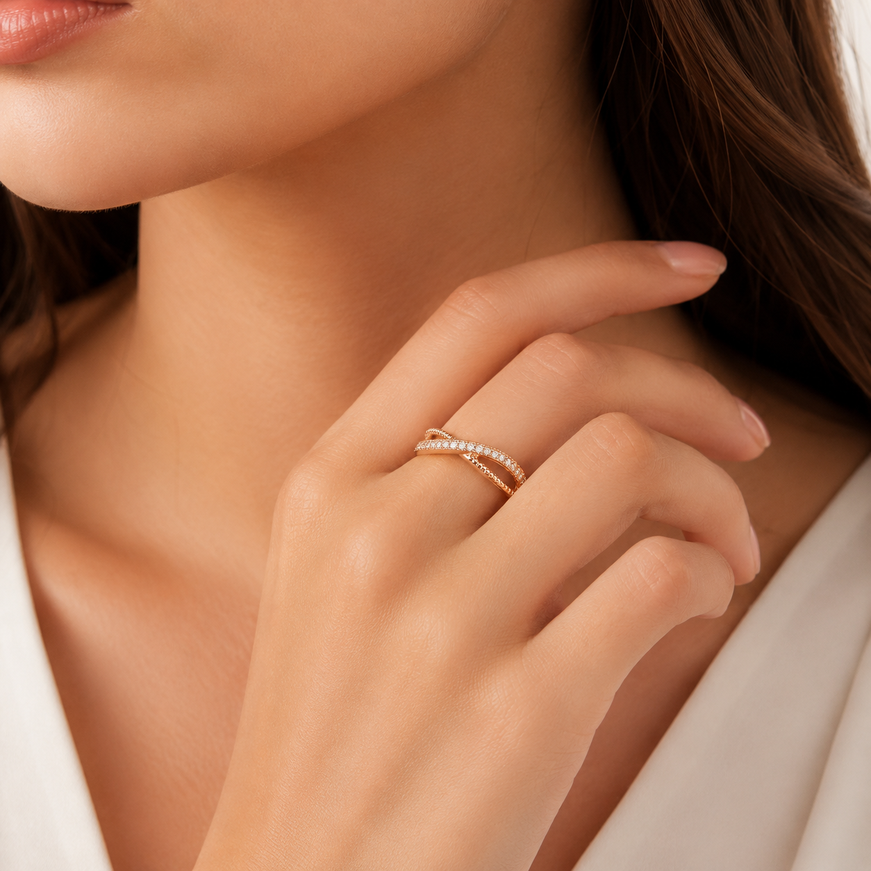 Infinity Twist Ring