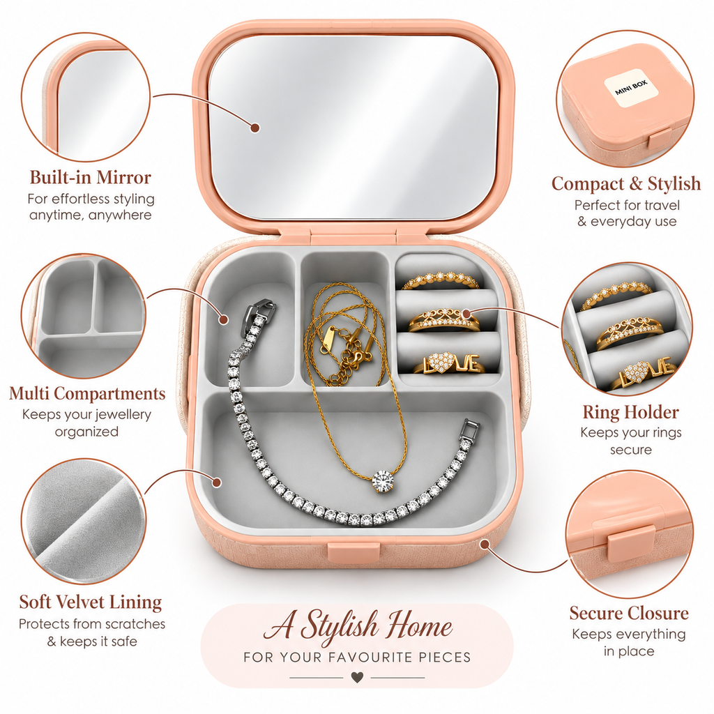 5-Piece Luxury Jewellery Combo Set for Women