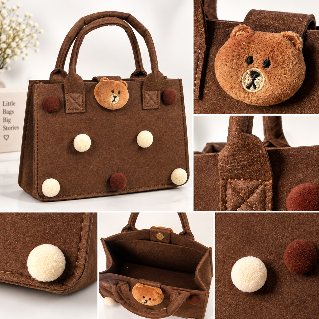 Cute Felt Lunch Bag