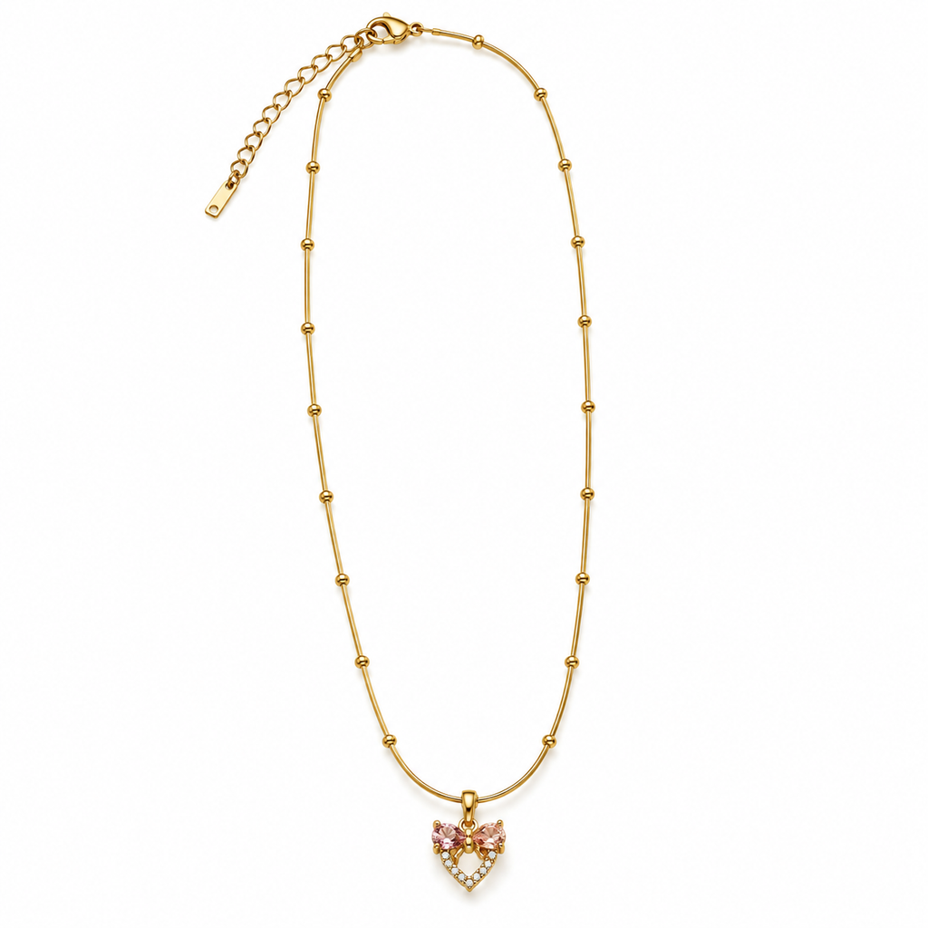Elegant Heart Pendant Necklace for Women