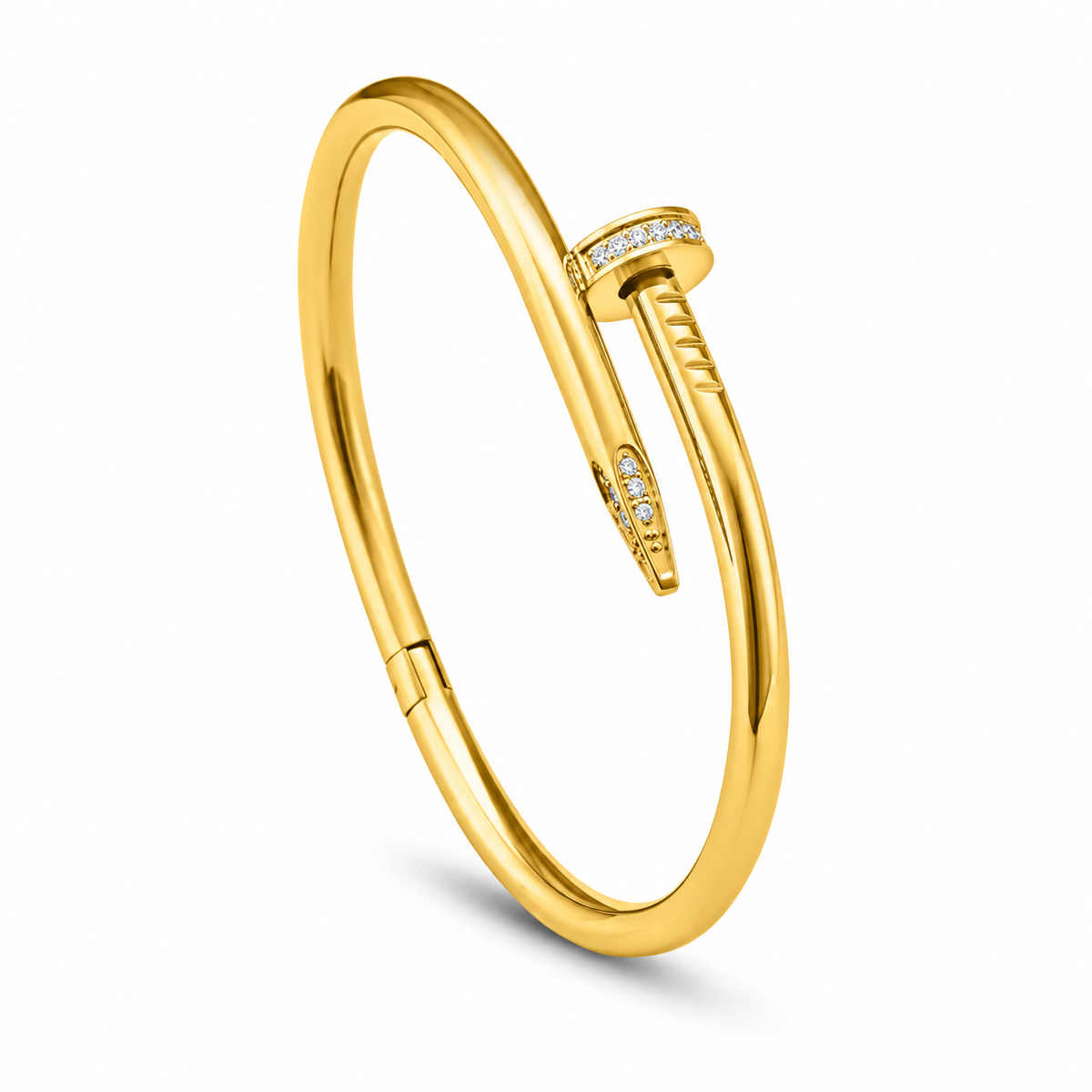 Nail Bangle Bracelet